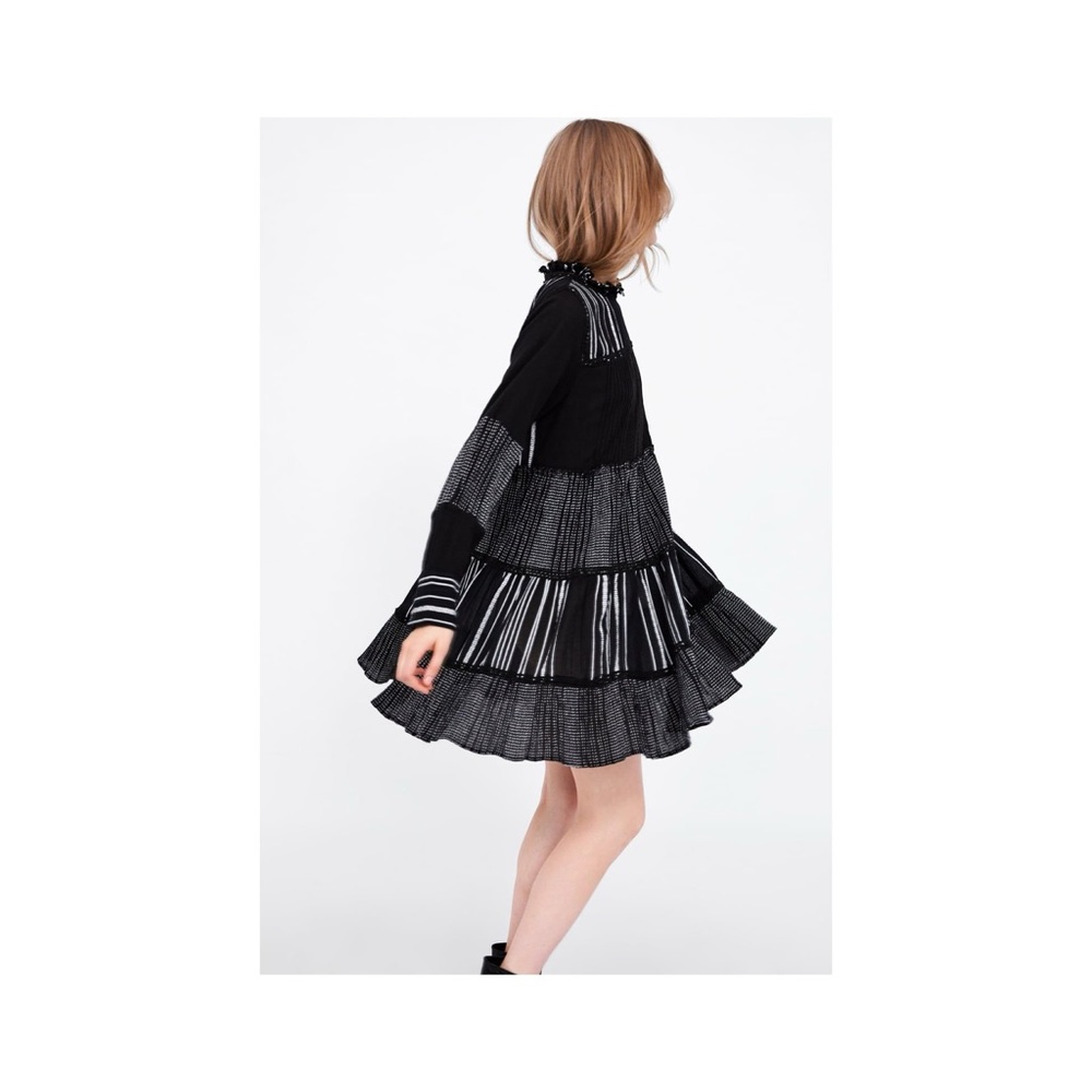 ZARA B&W DRESS - Picture 2 of 5